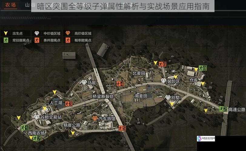 暗区突围全等级子弹属性解析与实战场景应用指南