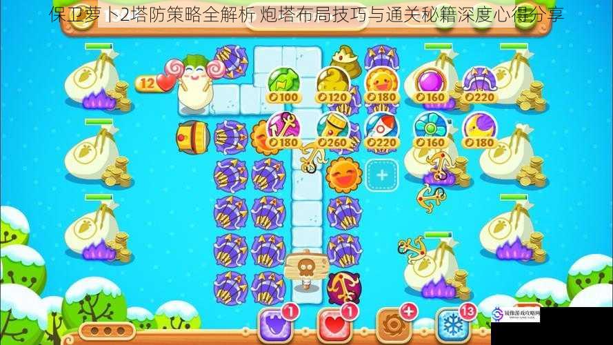 保卫萝卜2塔防策略全解析 炮塔布局技巧与通关秘籍深度心得分享
