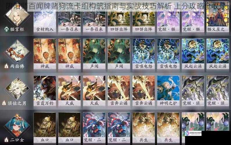 阴阳师百闻牌赌狗流卡组构筑指南与实战技巧解析 上分攻略全收录