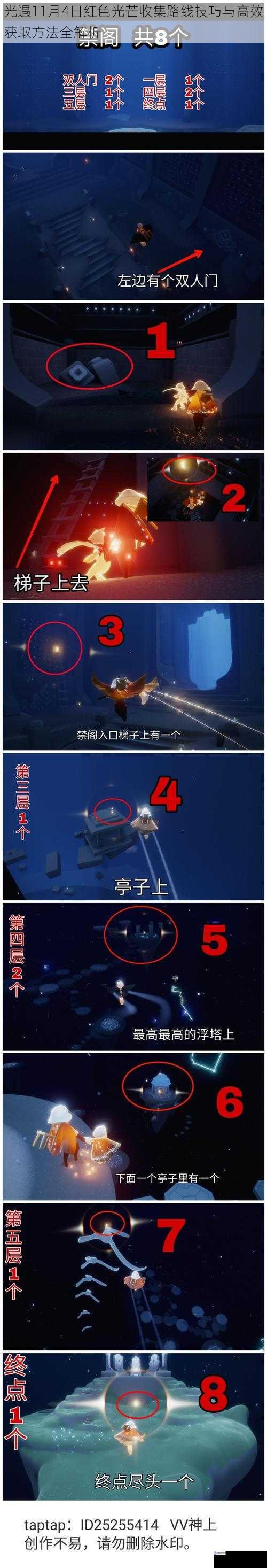 光遇11月4日红色光芒收集路线技巧与高效获取方法全解析