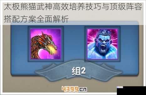 太极熊猫武神高效培养技巧与顶级阵容搭配方案全面解析