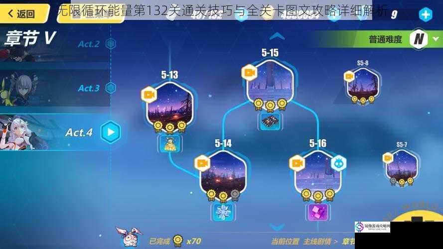 无限循环能量第132关通关技巧与全关卡图文攻略详细解析