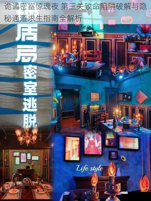 诡谲密室惊魂夜 第三关致命陷阱破解与隐秘通道求生指南全解析