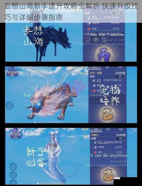 妄想山海新手速升攻略全解析 快速升级技巧与详细步骤指南