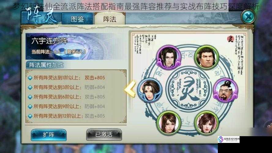 梦幻新诛仙全流派阵法搭配指南最强阵容推荐与实战布阵技巧深度解析