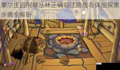 摩尔庄园荆棘丛林正确前往路线与详细探索步骤全解析