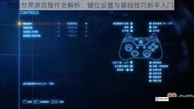 物质世界游戏操作全解析：键位设置与基础技巧新手入门指南
