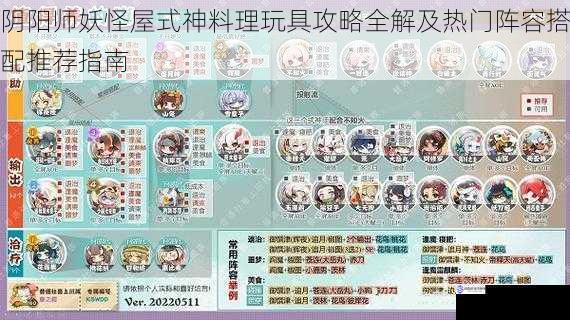 阴阳师妖怪屋式神料理玩具攻略全解及热门阵容搭配推荐指南