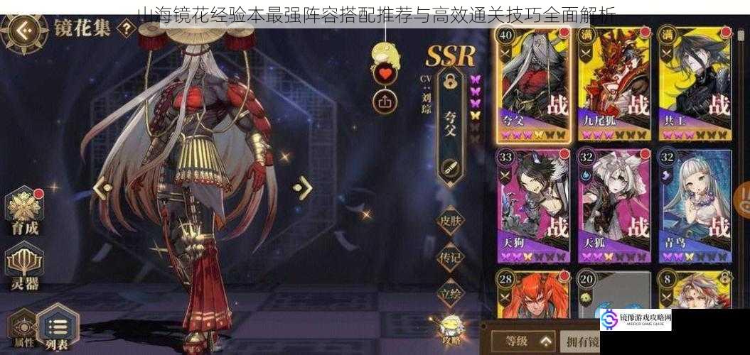 山海镜花经验本最强阵容搭配推荐与高效通关技巧全面解析