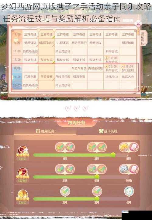 梦幻西游网页版携子之手活动亲子同乐攻略 任务流程技巧与奖励解析必备指南