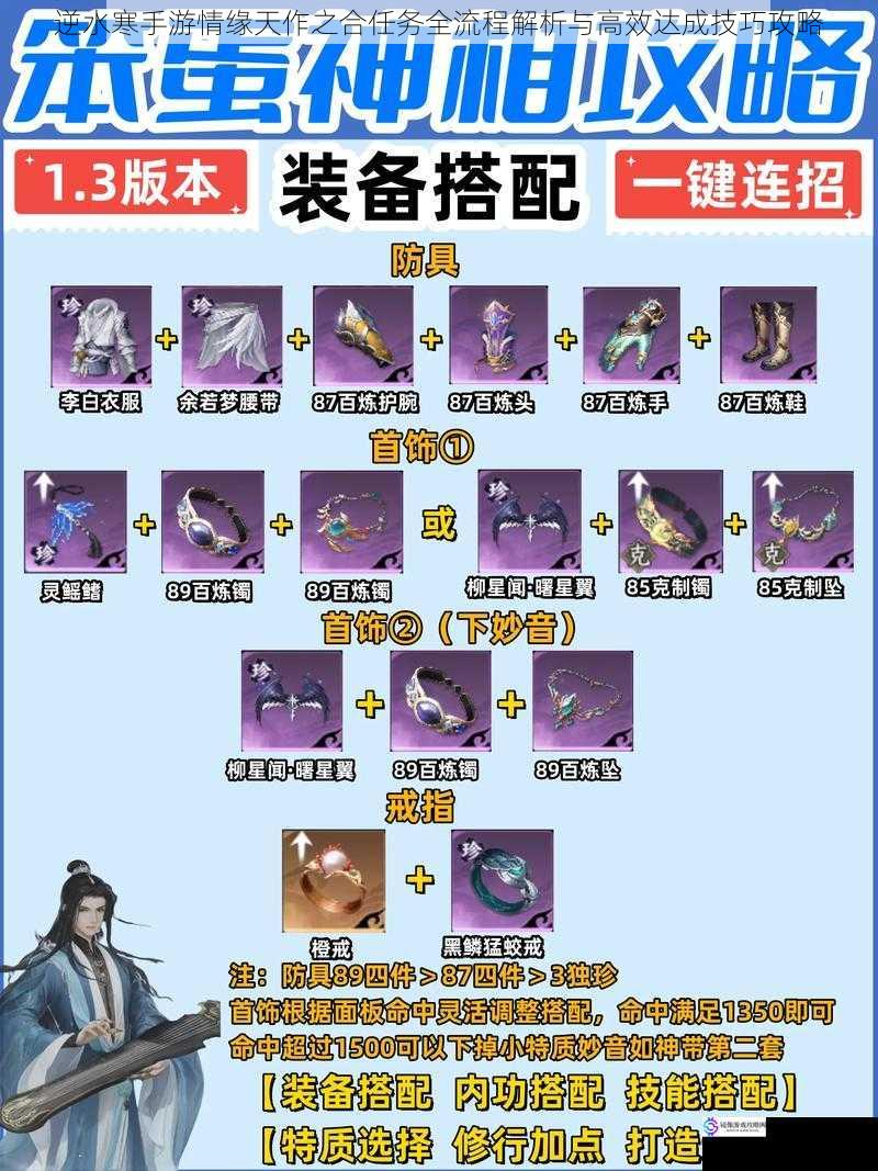 逆水寒手游情缘天作之合任务全流程解析与高效达成技巧攻略